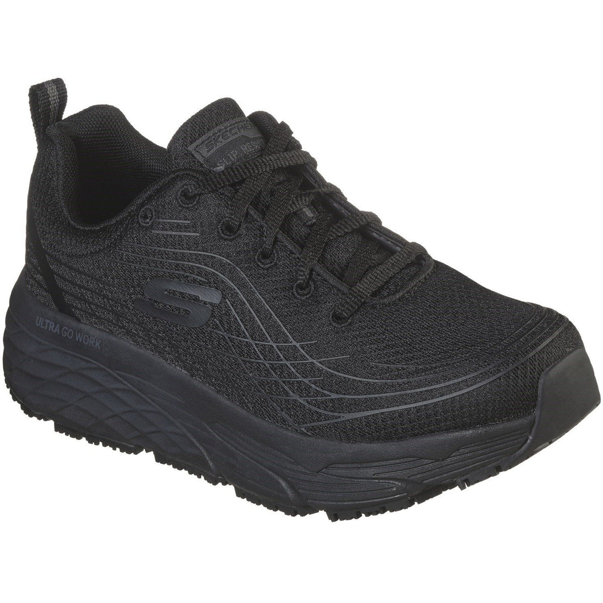 Skechers Work Women s Max Cushioning Elite Slip Resistant Trainers WORK SAFETY