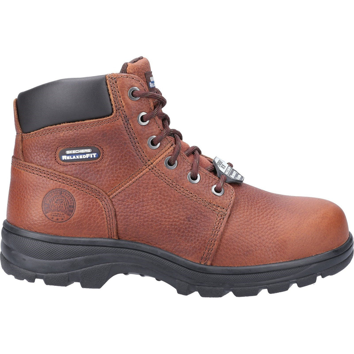 Skechers work boots non steel clearance toe