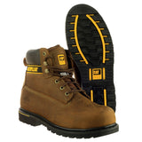 Caterpillar Mens CAT NEW Holton Wide-Fit Safety Boots with S3 Steel Toe Cap