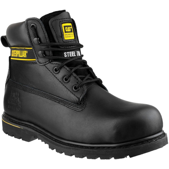 Caterpillar Safety Boots CAT NEW Holton Wide-Fit Safety Boots with Steel Toe Cap