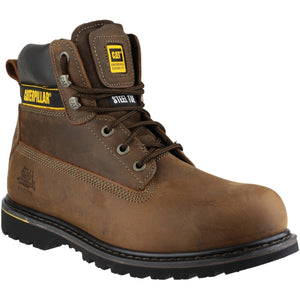 Caterpillar Safety Boots CAT NEW Holton Wide-Fit Safety Boots with Steel Toe Cap