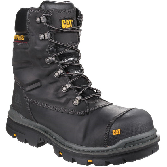 Caterpillar Safety Boots CAT Premier Wide-Fit Safety Boot with Composite Toe Cap