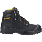 Caterpillar Safety Boots CAT Striver S3 MAX Wide-Fit Safety Boot with Steel Toe Cap - Black