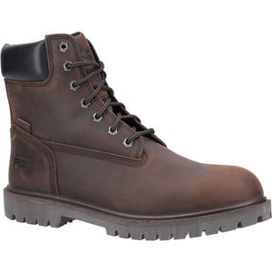 Timberland Pro Safety Boots Timberland Pro Iconic Safety Work Boot With Metal Toe Cap - Brown