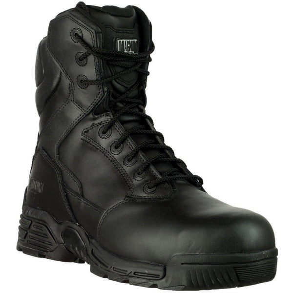 steel toe cap combat boots